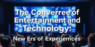 The Convergence of Entertainment and Technology: A New Era of Experiences The Convergence of Entertainment and Technology: A New Era of Experiences