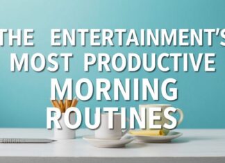 The Entertainment Industry’s Most Productive Morning Routines The Entertainment Industry's Most Productive Morning Routines