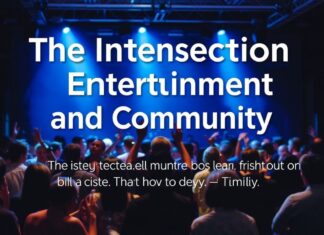 The Intersection of Entertainment and Community: A Look into the Vibrant World of Arts and Culture The Intersection of Entertainment and Community: An Exploration of the Lively Realm of Arts and Culture