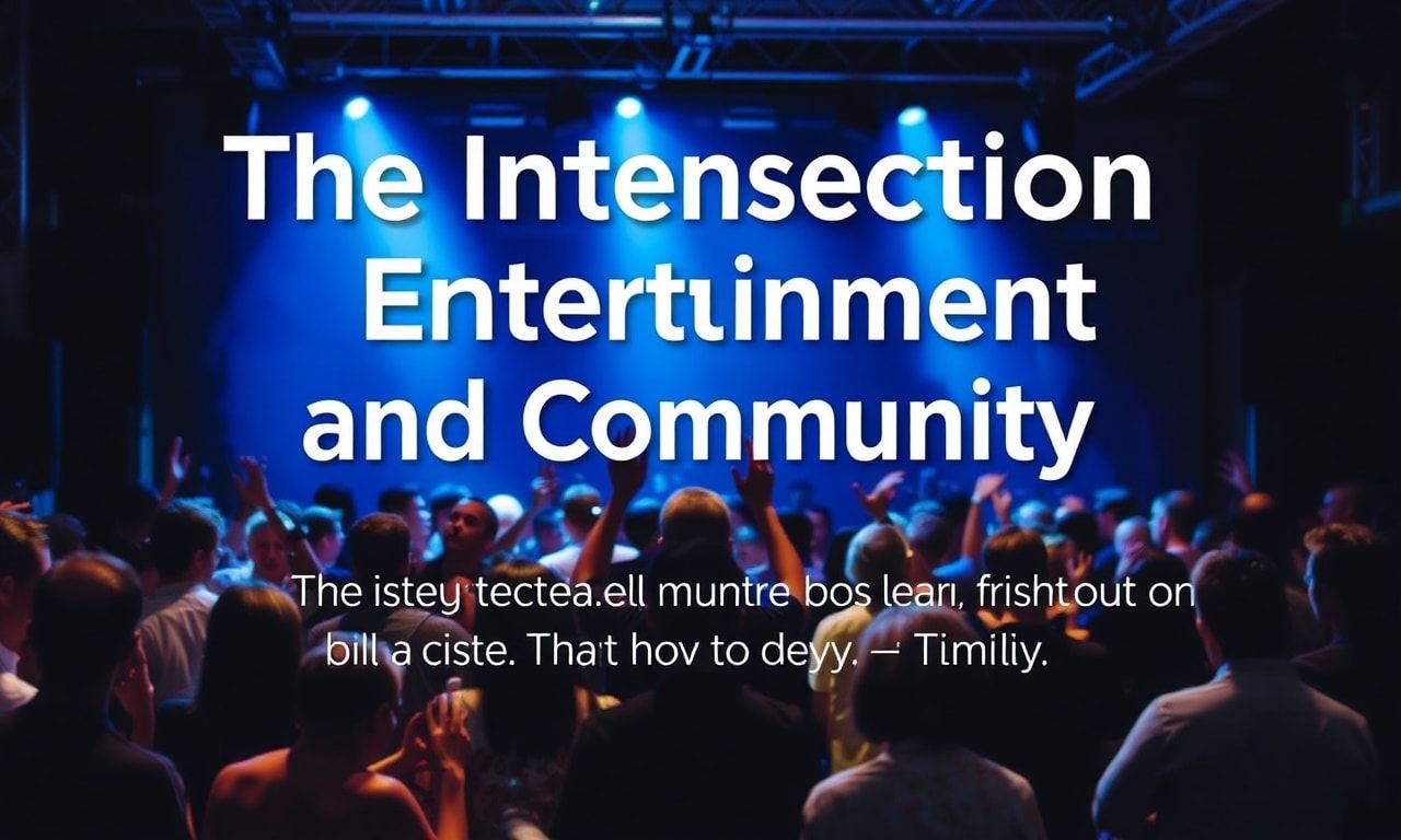 featured-the-intersection-of-entertainment-and-community-a- The Intersection of Entertainment and Community: An Exploration of the Lively Realm of Arts and Culture