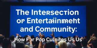 The Intersection of Entertainment and Community: How Pop Culture Brings Us Together The Intersection of Entertainment and Community: How Pop Culture Unites Us