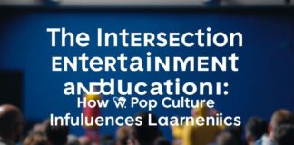 The Intersection of Entertainment and Education: How Pop Culture Shapes Learning The Intersection of Entertainment and Education: How Pop Culture Influences Learning