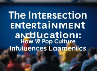 The Intersection of Entertainment and Education: How Pop Culture Shapes Learning The Intersection of Entertainment and Education: How Pop Culture Influences Learning