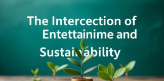 The Intersection of Entertainment and Sustainability: A New Wave of Eco-Conscious Creativity The Intersection of Entertainment and Sustainability: A New Wave of Eco-Conscious Creativity