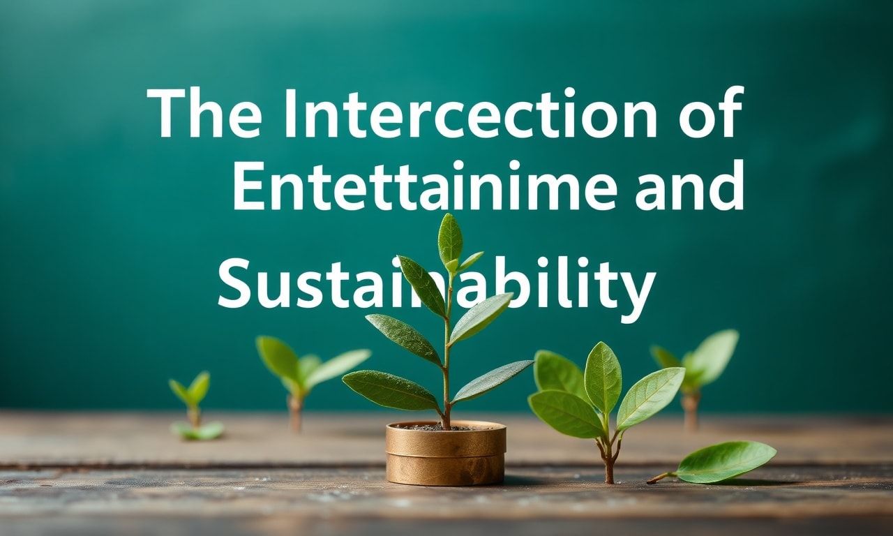 featured-the-intersection-of-entertainment-and-sustainabili-1 The Intersection of Entertainment and Sustainability: A New Wave of Eco-Conscious Creativity