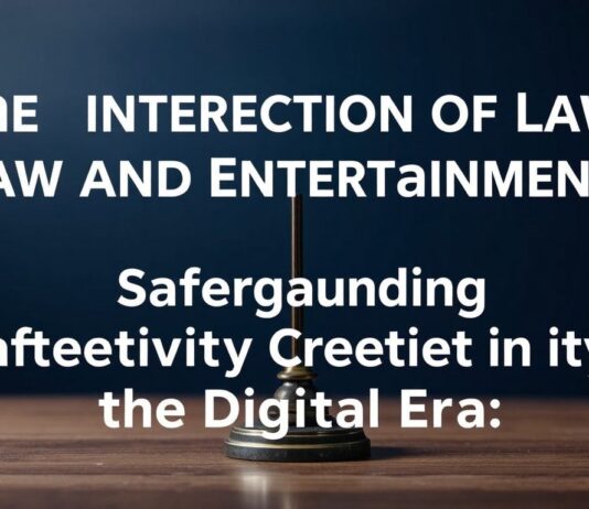 The Intersection of Law and Entertainment: Protecting Creativity in the Digital Age The Intersection of Law and Entertainment: Safeguarding Creativity in the Digital Era