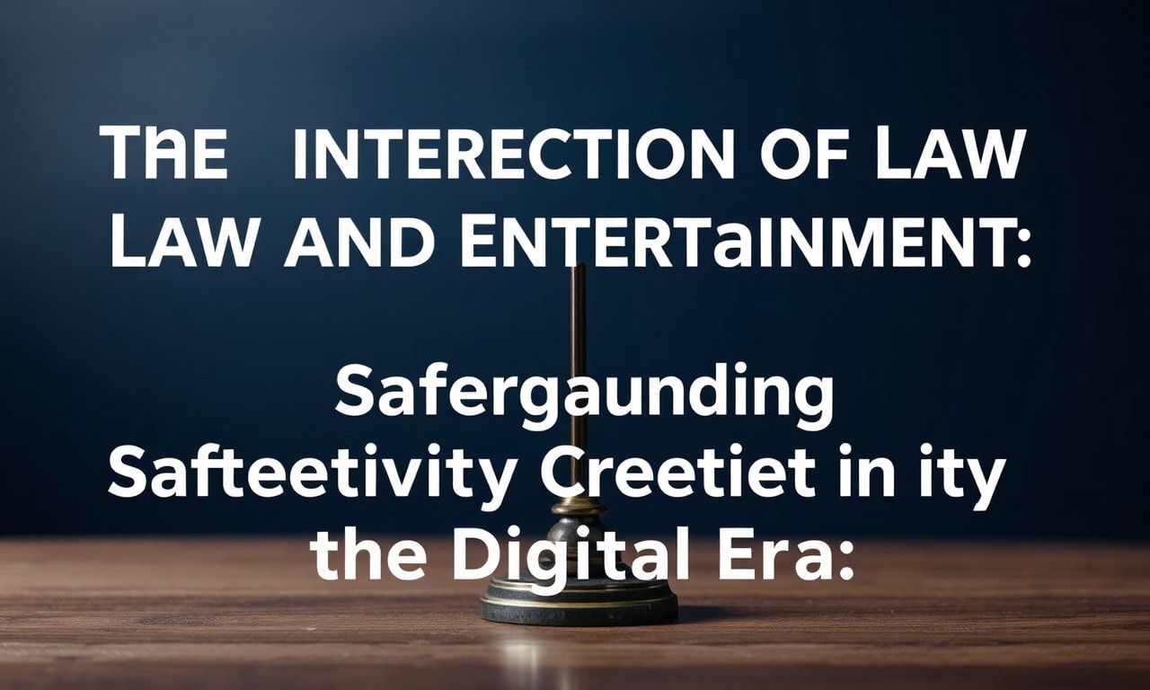 featured-the-intersection-of-law-and-entertainment-protecti The Intersection of Law and Entertainment: Safeguarding Creativity in the Digital Era