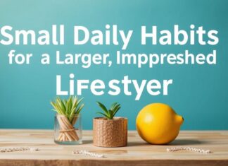 Small Daily Habits for a Bigger, Better Lifestyle Small Daily Habits for a Larger, Improved Lifestyle