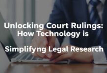 Unlocking Court Rulings: How Tech is Simplifying Legal Research Unlocking Court Rulings: How Technology is Simplifying Legal Research